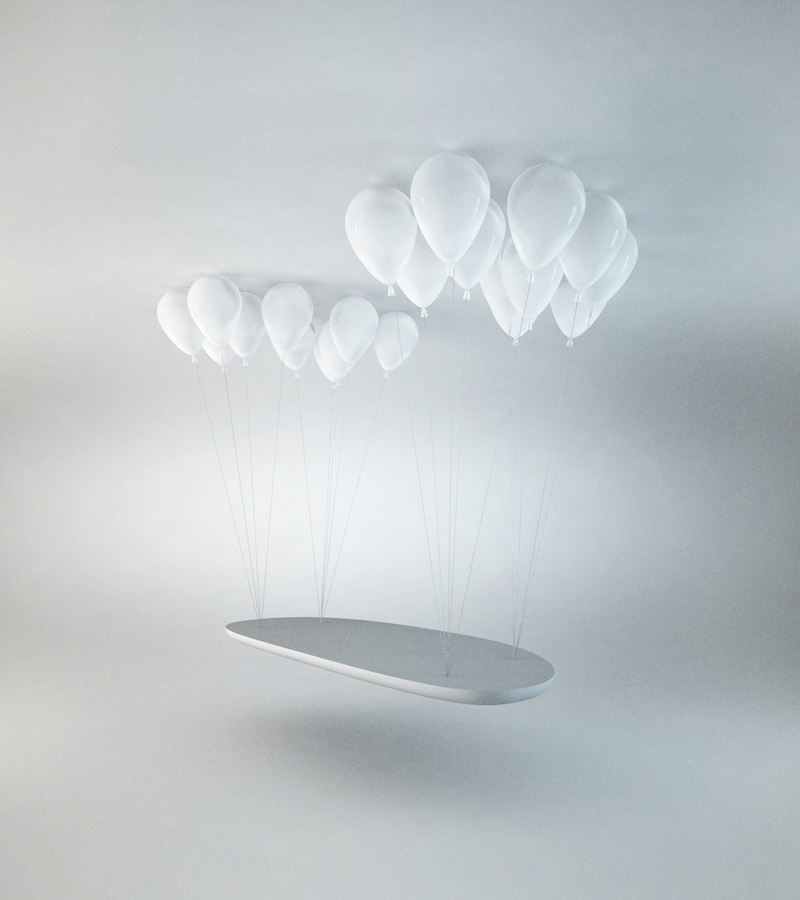 Illustration for article titled Don't Worry, the Balloon Bench Won't Float Out of Your House